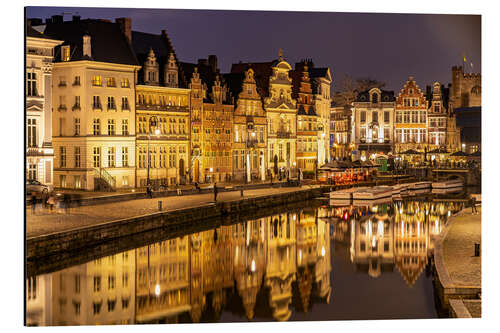 Tableau en aluminium Gent, Belgium