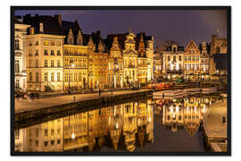 Gerahmter Kunstdruck Gent, Belgien