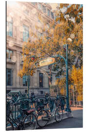 Magnettafel U-Bahn Station