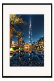 Gerahmter Kunstdruck Souk Al Bahar