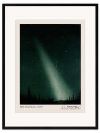 Innrammet kunsttrykk The Zodical Light, Astronomical Drawing