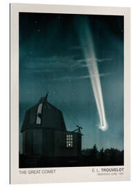 Gallery print The Great Comet of 1881, Astronomical Drawing