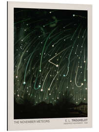 Aluminium print The November Meteors, Astronomical Drawing