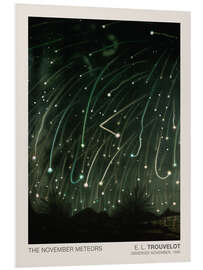 Foam board print The November Meteors, Astronomical Drawing