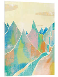 Foam board print Rockies