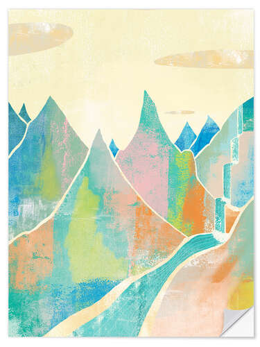 Vinilo para la pared Rockies