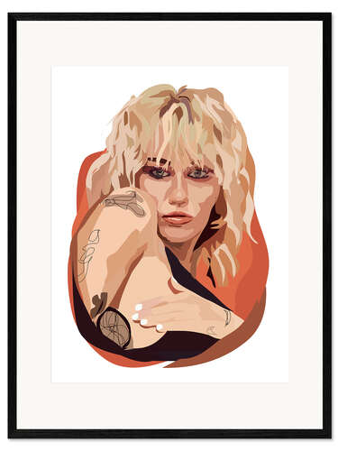 Framed art print Miley