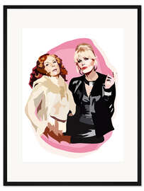 Gerahmter Kunstdruck Ab Fab II