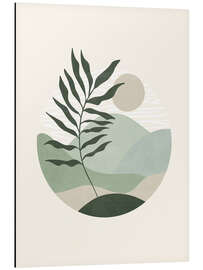 Magnettafel Sonnenaufgang in den Bergen IV