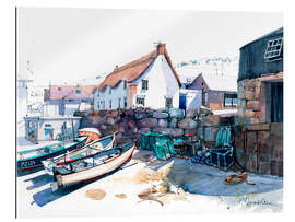 Gallery print Sea fishing in Cornwal, England