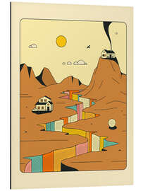 Magnettafel Bewohner III