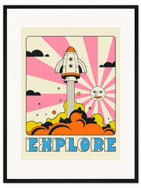 Gerahmter Kunstdruck Explore