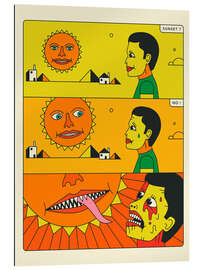 Gallery print Bad sun