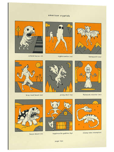 Gallery print American Cryptids II