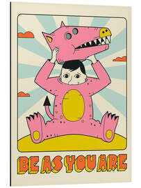 Magnettafel Be as you are