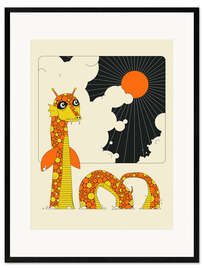 Framed art print Sea serpent