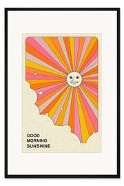 Gerahmter Kunstdruck Good morning