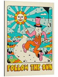 Magnettafel Follow the sun