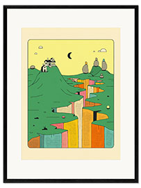 Framed art print Denizens II