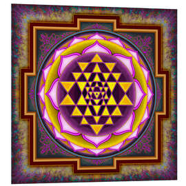 PVC print Intuition Sri Yantra IV