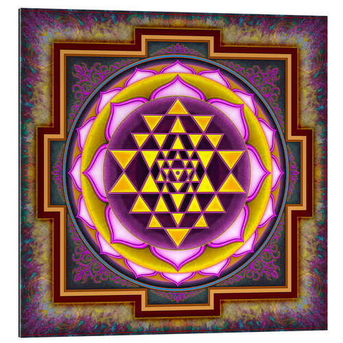 Galleritryk Intuition Sri Yantra IV