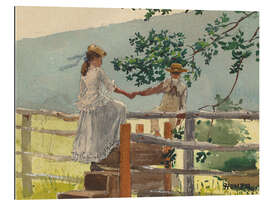 Gallery print “On the Stile”, 1878