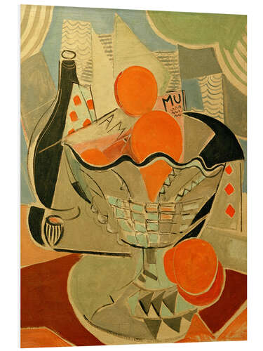 Stampa su PVC Still life with oranges, AMA MU, around 1936