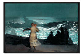 Gerahmter Kunstdruck Sommernacht, 1890