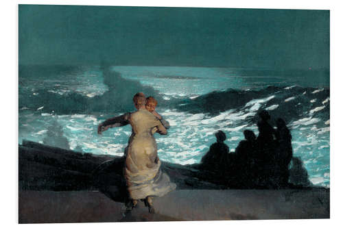 Foam board print Summer night, 1890