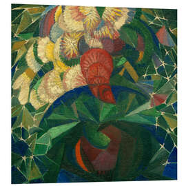 Foam board print Flowers, 1914/15