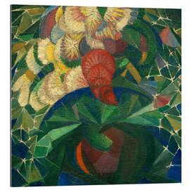 Tableau en plexi-alu Flowers, 1914/15