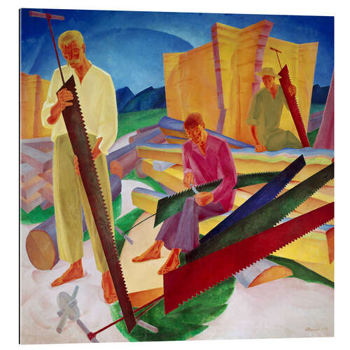 Gallery Print "Die Zimmermänner", 1927