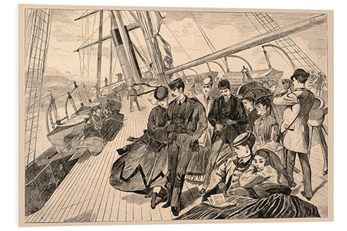 PVC-taulu Homeward Bound, from Harper’s Weekly, December 21, 1867