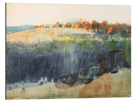 Magnettafel Tal und Berghang, 1889