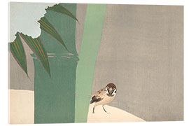 Acrylic print  Bamboo in the snow, 1909 - Kamisaka Sekka
