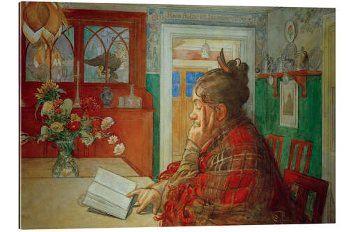 Galleriataulu Karin reads, 1904