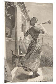 Gallery print The Dinner Horn, 1870