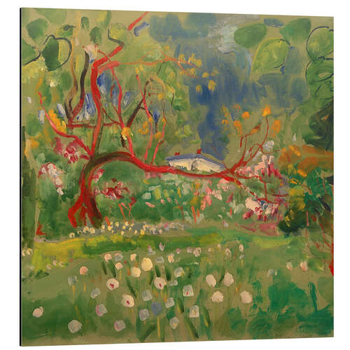 Tableau en aluminium "Spring in the Giant Mountains", 1924