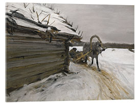 Acrylic print In Winter, 1898
