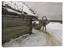 Canvas-taulu In Winter, 1898