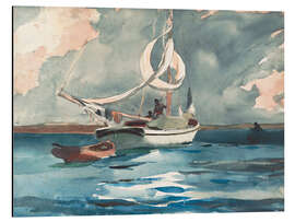 Magnettafel Sloop, Nassau, 1899