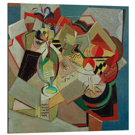 Magnettafel Komposition mit Iris und Orangen,  um 1925/30