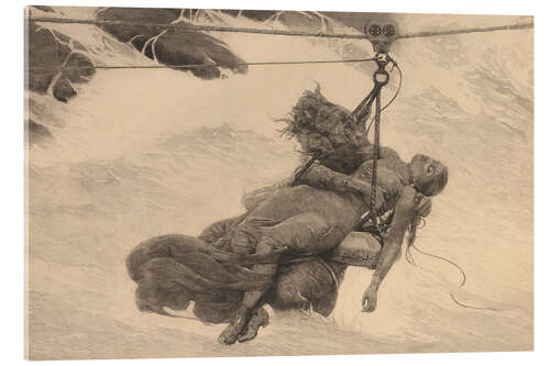 Akrylbilde Saved, 1889