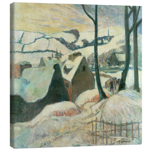 Lienzo Village in the snow, 1894