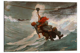 Aluminiumsbilde The Life Line, 1884
