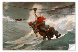 Vinilo para la pared The Life Line, 1884