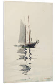 Magnettafel Zweimastschoner mit Vorschiff, 1894