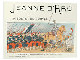 Bilde på skumplate Joan of Arc at the head of the army, 1896