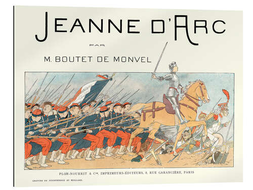 Gallery print Joan of Arc at the head of the army, 1896