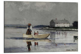 Magnettafel Aale stechen, Ende 1800